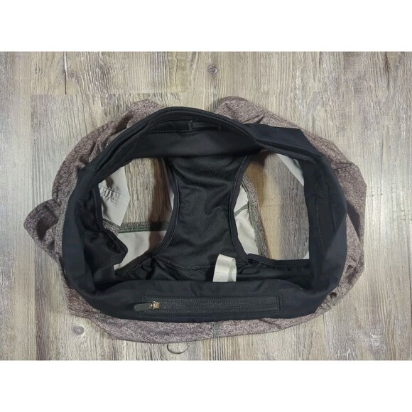 Lululemon Run Times Shorts 4" Womens Size 4 Gray Black Lined Running Athleisure - Picture 12 of 15